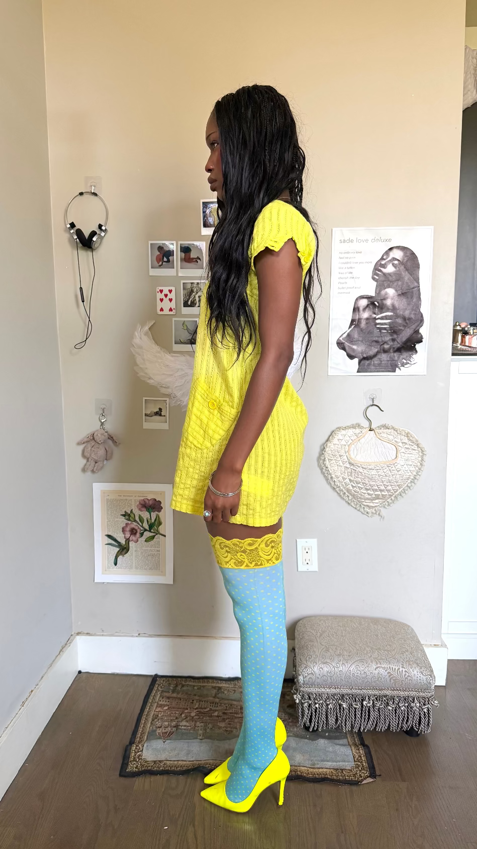 Lemon Drop Thigh High