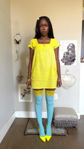 Lemon Drop Thigh High
